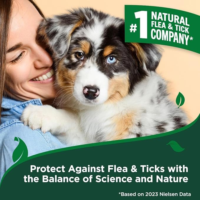 Natural Flea & Tick Spray That Works for Light to Moderate Flea Season