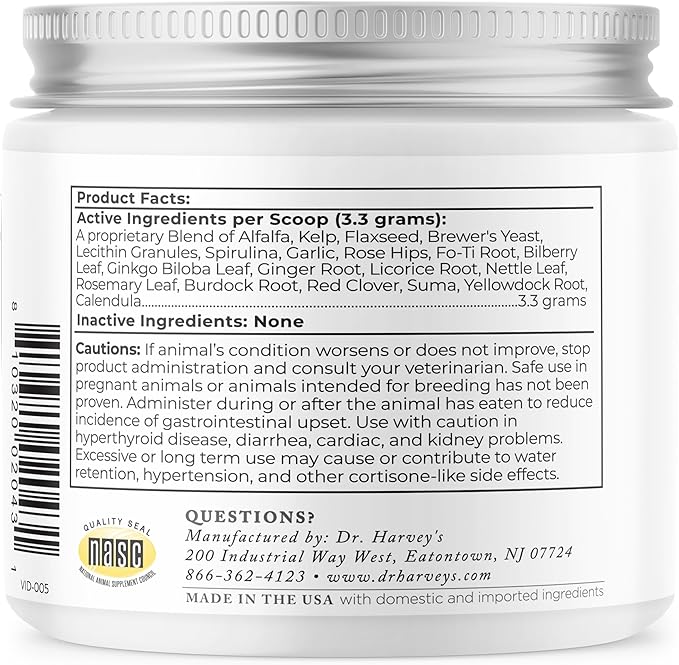 Vital Herbal Multivitamin for Dogs