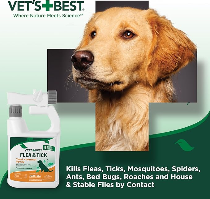 Great Natural Flea & Tick Spray for the Yard That Works