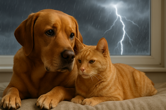How to Keep Your Pet Calm During Storms