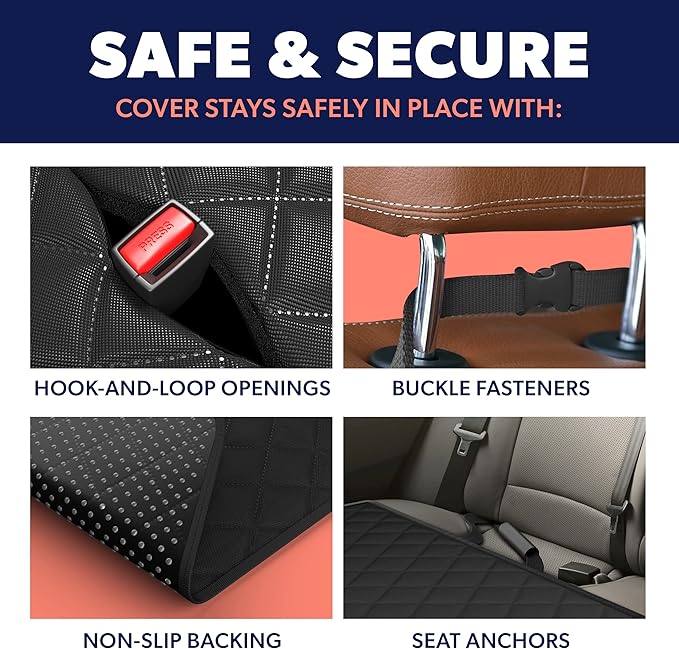 Well Designed Back Seat Cover